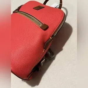 NWT Dooney & Bourke Pebble Grain Backpack- Geranium Dooney & Bourke | Bags | Nwt Dooney Bourke Pebble Grain  main image 4
